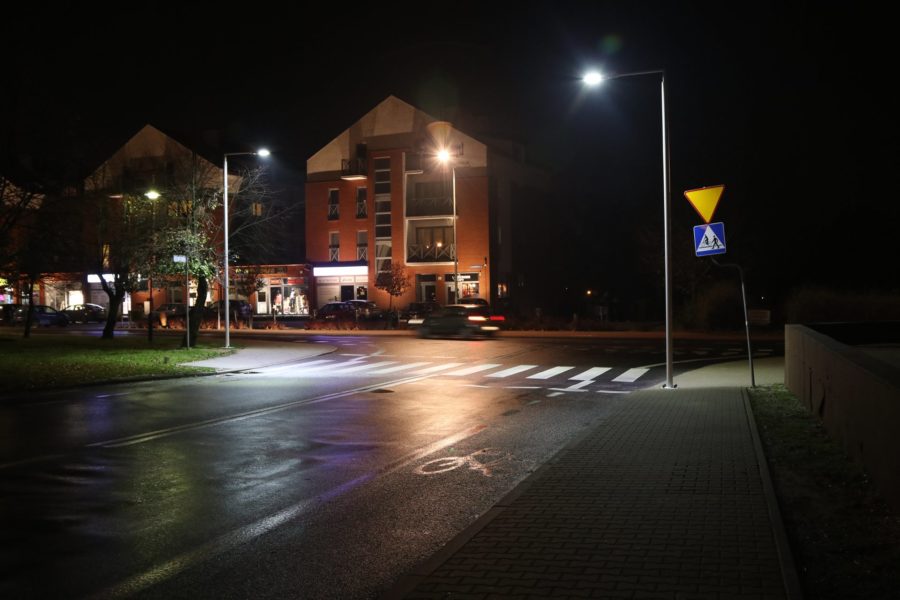 Będą kolejne dodatkowe oświetlenia na przejściach dla pieszych w Śremie