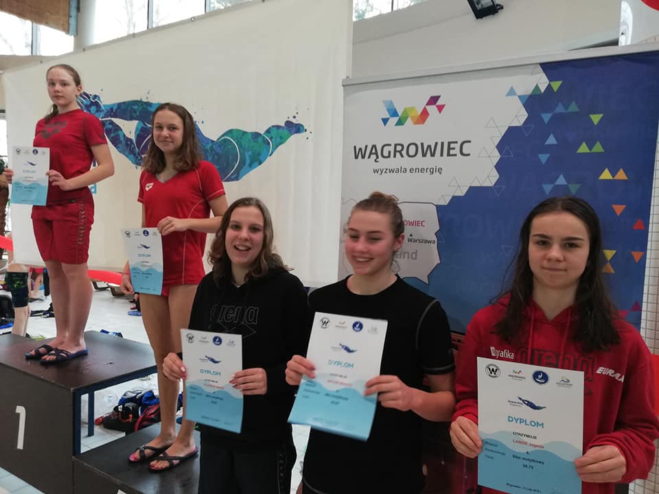 Trzy medale i życiówki Wodnika podczas III Grand Prix Wągrowca w pływaniu